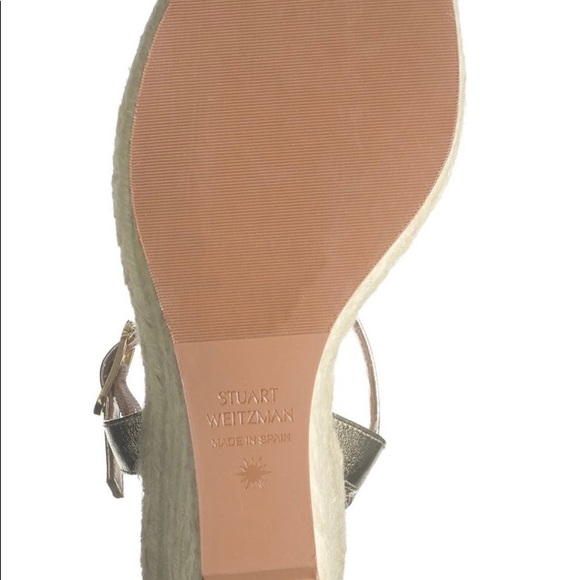 Stuart Weitzman Leather Espadrille size 8 (New) - Picture 4 of 4